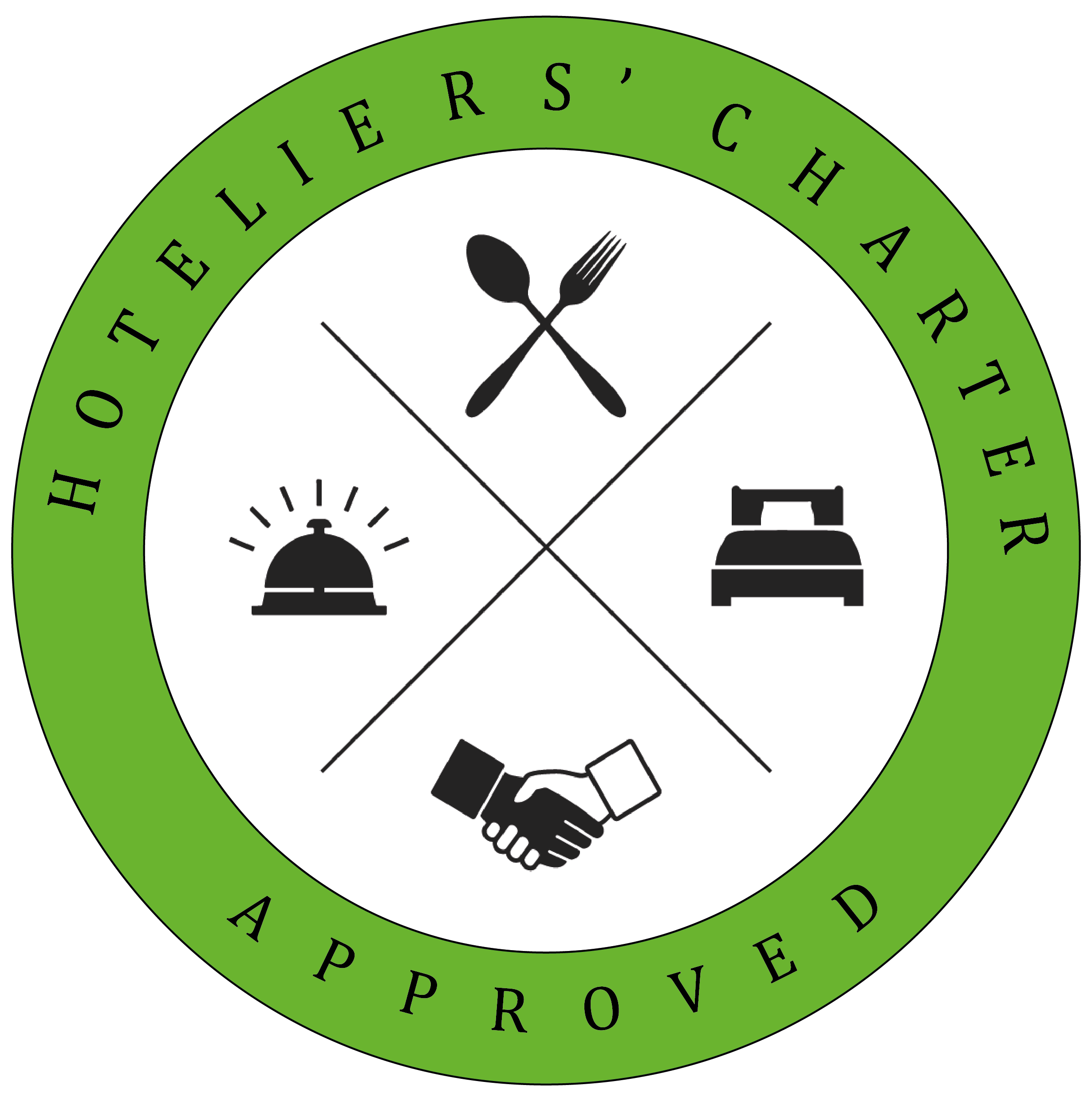 hoteliers' charter logo