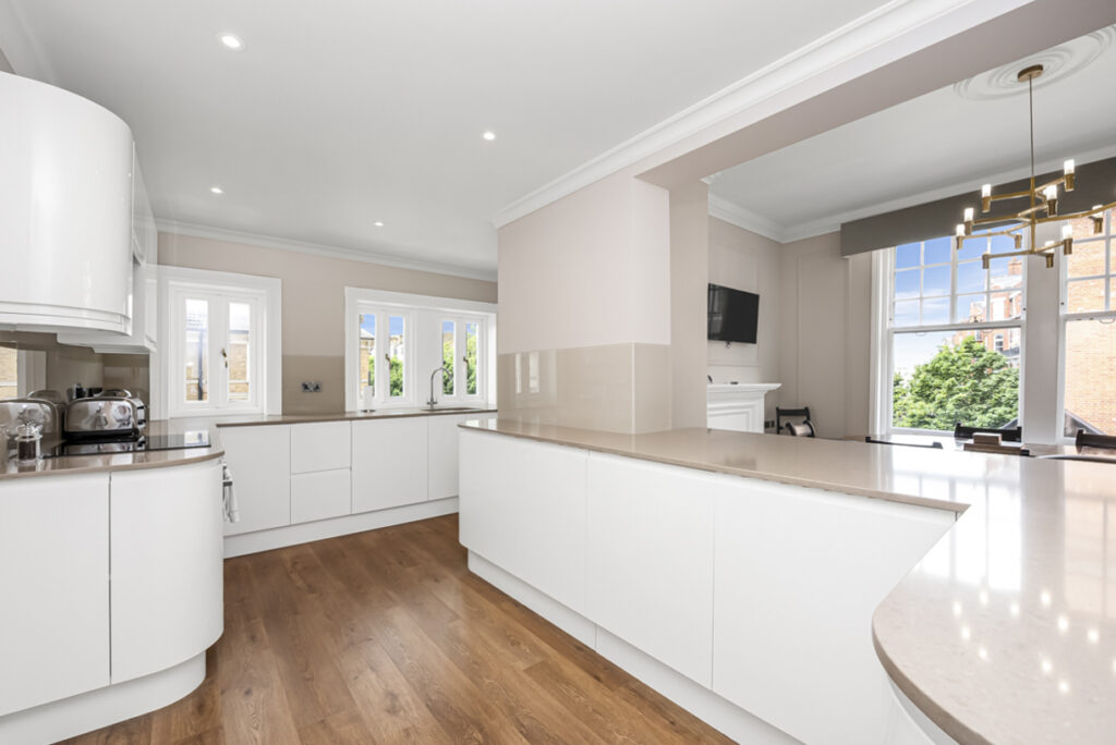 equipped kitchen